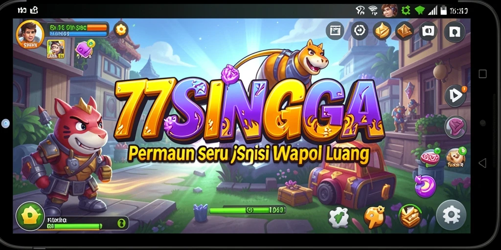 Gameplay seru dan menantang di 77SINGA.