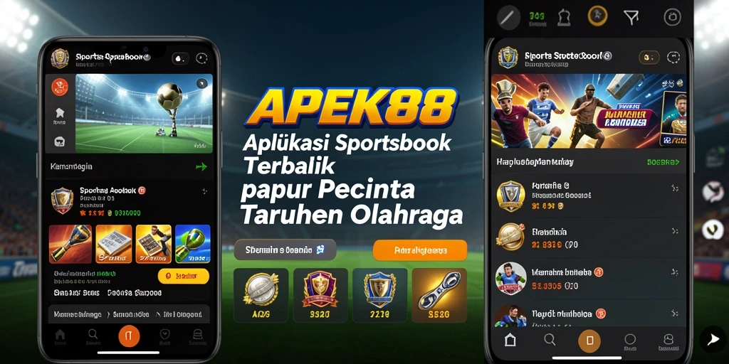 Tampilan gameplay APEK88 dengan berbagai pilihan taruhan olahraga.