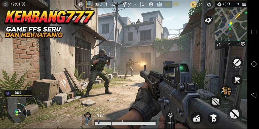 Gambaran aksi mendebarkan dalam gameplay KEMBANG777.