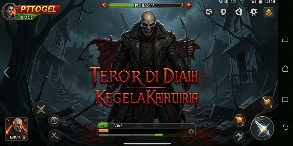 Gameplay mendebarkan dalam suasana Horror penuh kegelapan.