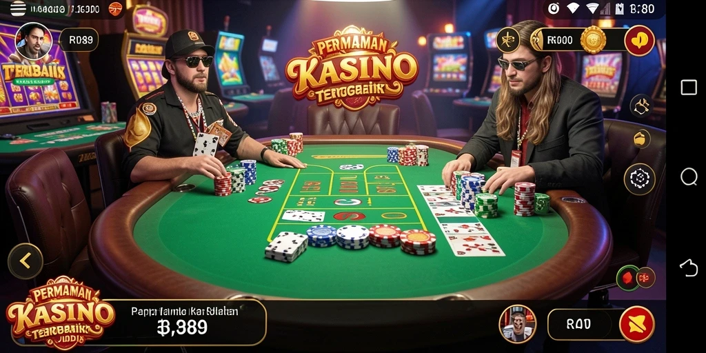Tampilan menawan dari gameplay Kasino yang mengasyikkan di RR89.
