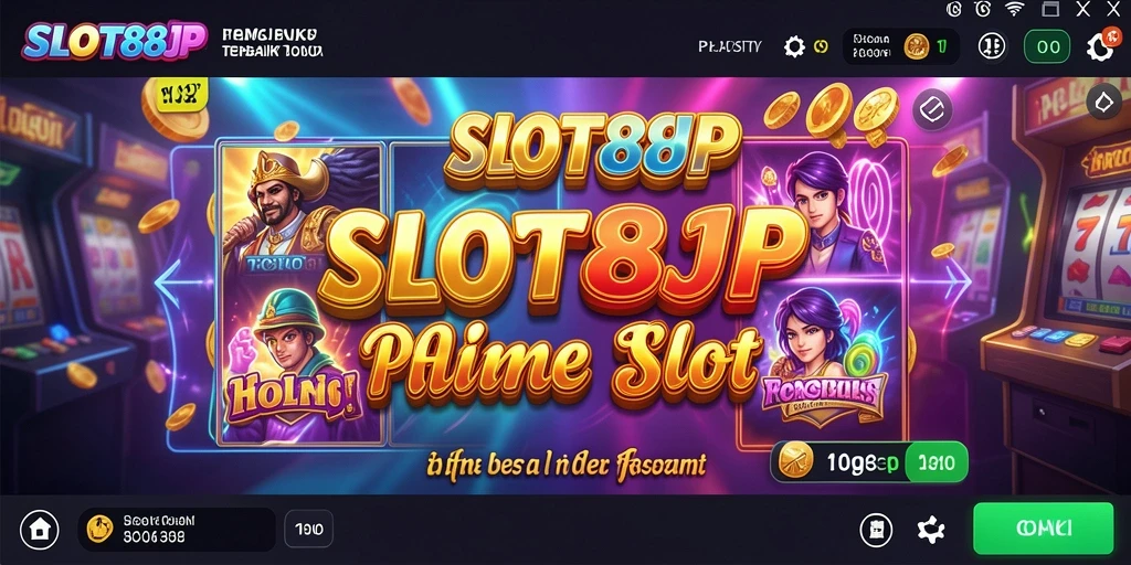 Screenshot utama SLOT88JP menampilkan gameplay slot yang menarik.
