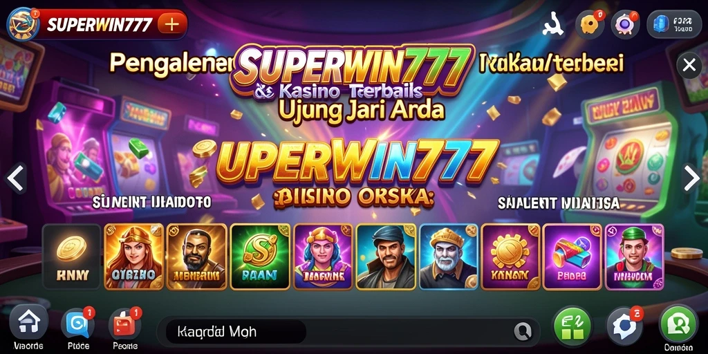 Gameplay menarik di SUPERWIN777 menghadirkan pengalaman Kasino terbaik.
