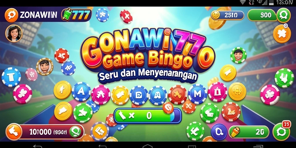 Tampilan gameplay Bingo yang menarik di ZONAWIN777.